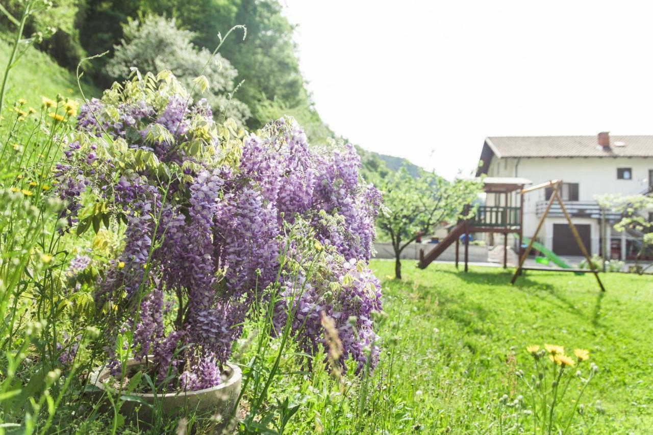 Hotel Sobe Baca Most na Soči Zewnętrze zdjęcie