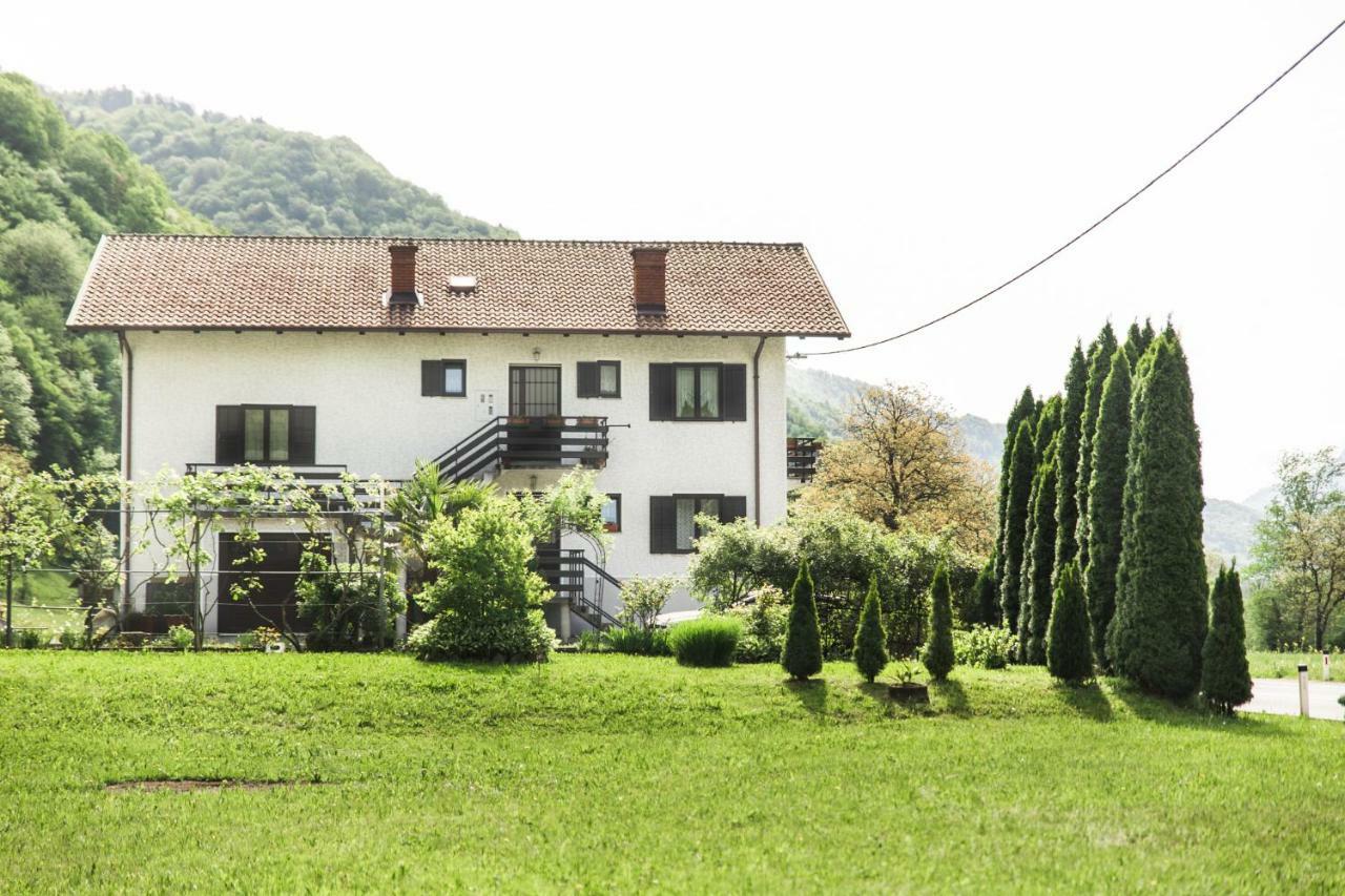 Hotel Sobe Baca Most na Soči Zewnętrze zdjęcie