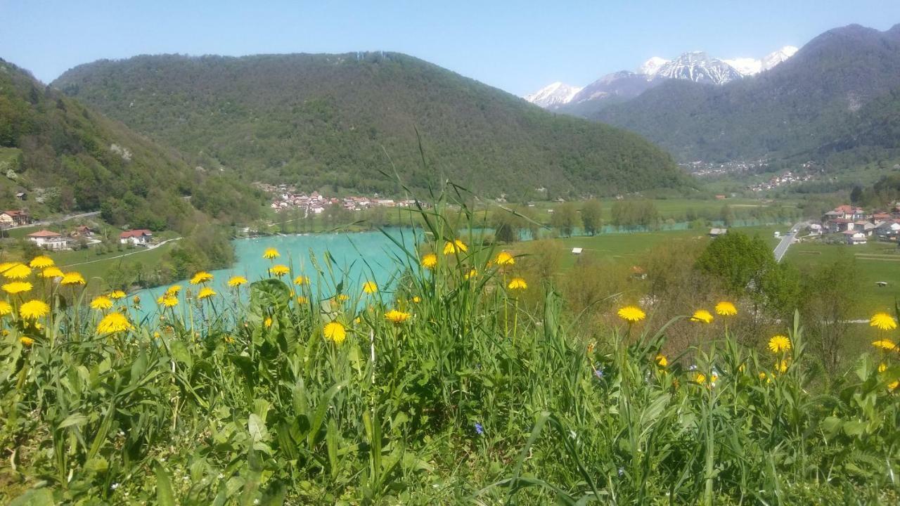 Hotel Sobe Baca Most na Soči Zewnętrze zdjęcie